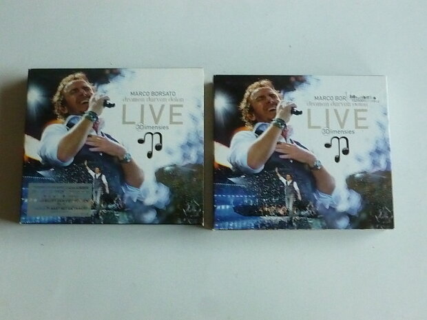 Marco Borsato - Dromen Durven Delen / Live 3dimensies (2CD + DVD)