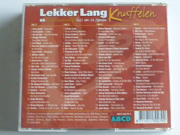 Lekker Lang Knuffelen - 80 Nederlandstalige Hits (4 CD)