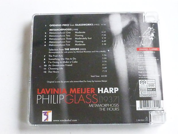 Philip Glass - Lavinia Meijer / Harp (SACD)