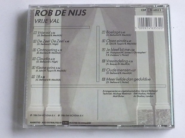 Rob de Nijs - Vrije val