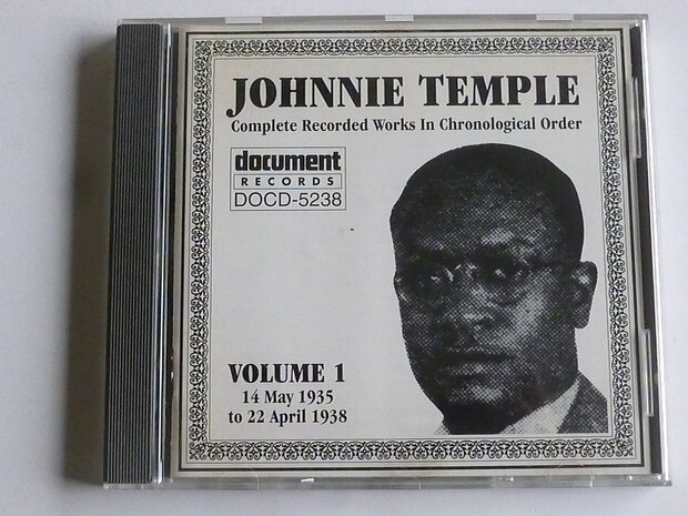 Johnnie Temple - Complete Recorded Works / Volume 1