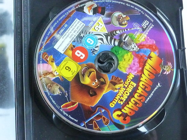 Madagascar 3 / op avontuur in Europa (DVD)