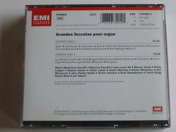 Grandes Toccatas pour Orgue (EMI) 2 CD