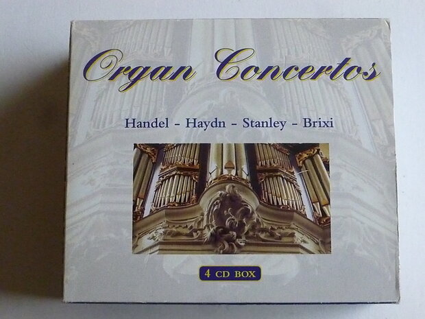 Organ Concertos - Handel, Haydn, Stanley, Brixi (4 CD)