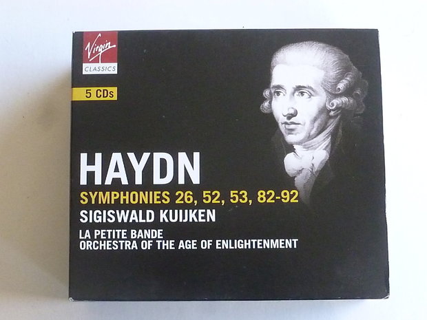 Haydn - Symphonies 26,52,53,82-92 / Sigiswald Kuijken (5 CD)