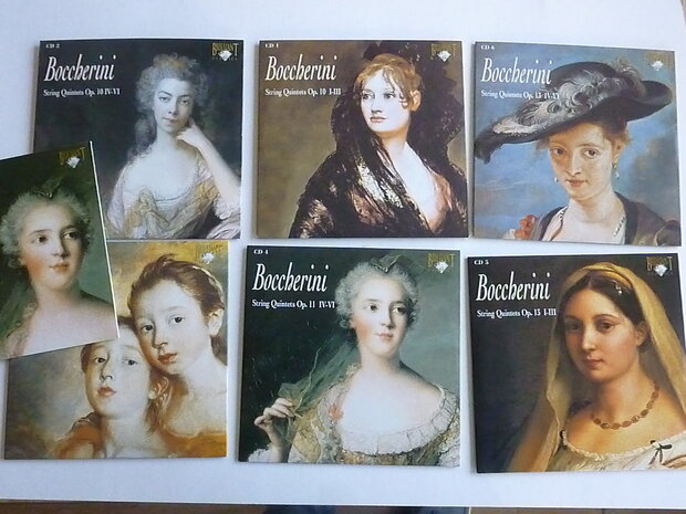 Boccherini - String Quintets / La Magnifica Comunita (6 CD)