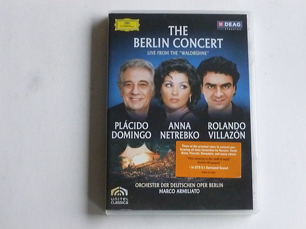 The Berlin Concert - Placido Domingo, Anna Netrebko, Rolando Villazon (DVD)