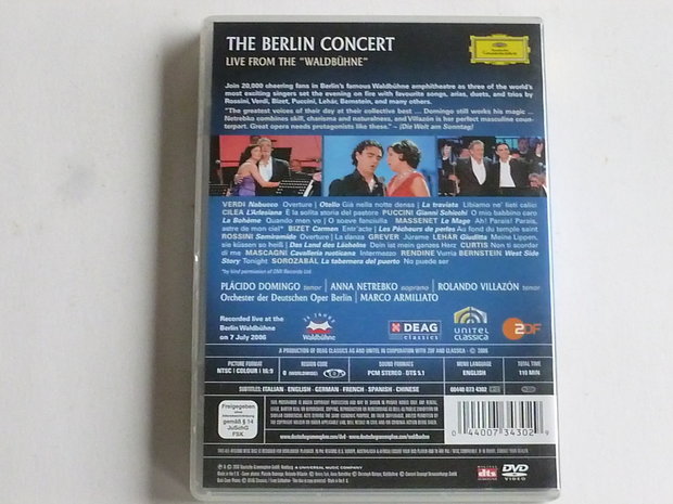 The Berlin Concert - Placido Domingo, Anna Netrebko, Rolando Villazon (DVD)