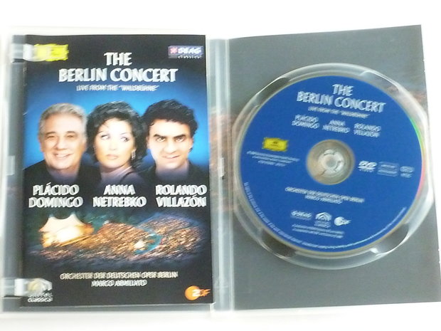 The Berlin Concert - Placido Domingo, Anna Netrebko, Rolando Villazon (DVD)