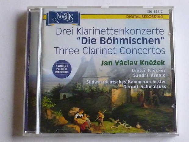 Jan Vaclav Knezek - Drei Klarinettenkonzerte "Die Böhmischen" / Gernot Schmalfuss