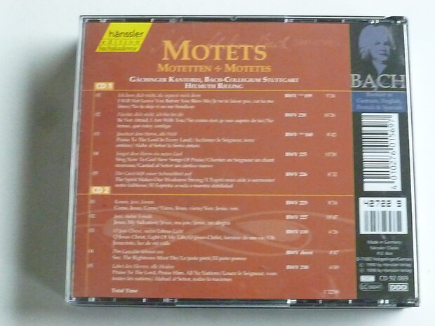 Bach - Motets / Helmuth Rilling (2 CD)