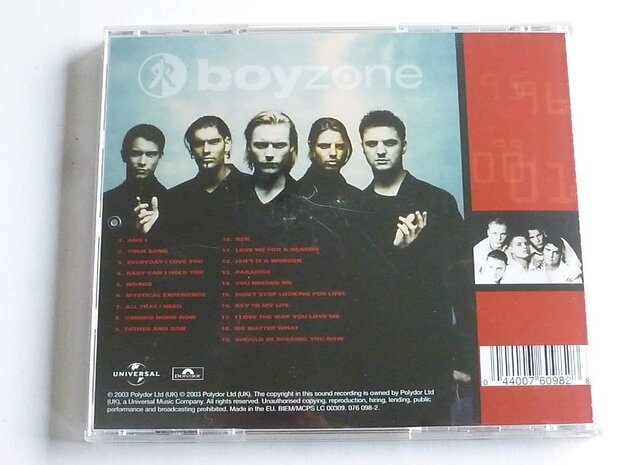 Boyzone - Ballads / The ultimate love songs collection