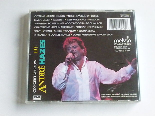 Andre Hazes - Live Concertgebouw