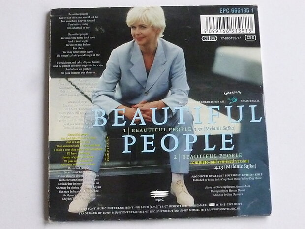 Mathilde Santing - Beautiful People ( CD Single)