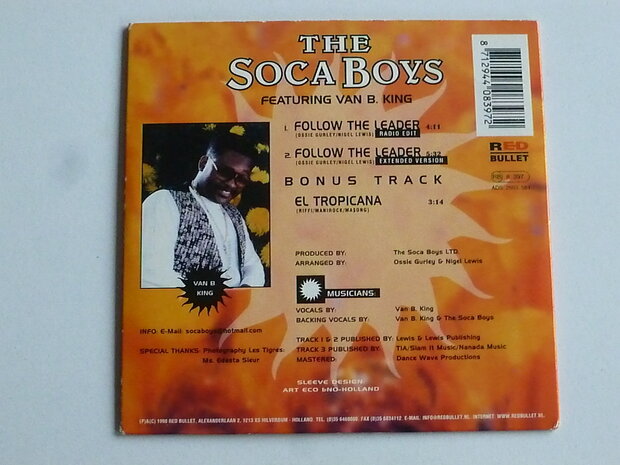 The Soca Boys - Follow the leader ( CD Single)