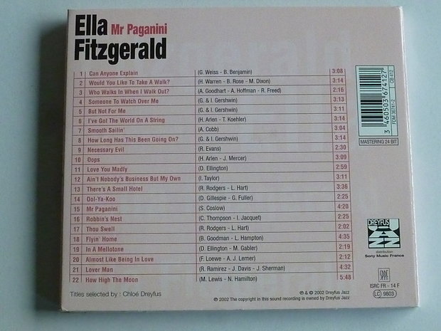 Ella Fitzgerald - Mr. Paganini