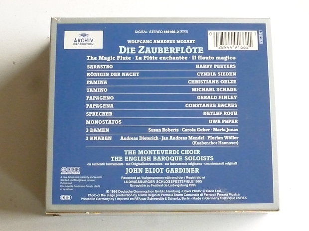 Mozart - Die Zauberflöte / John Eliot Gardiner (2 CD)