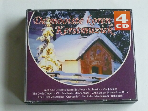 De mooiste koren Kersmuziek - Een selectie uit beroemde koorwerken (4 CD)