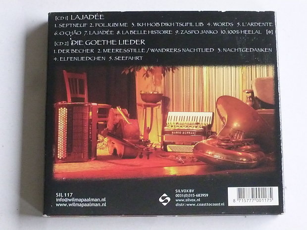 Wilma Paalman & Laduraya - Lajadee (2 CD) Gesigneerd