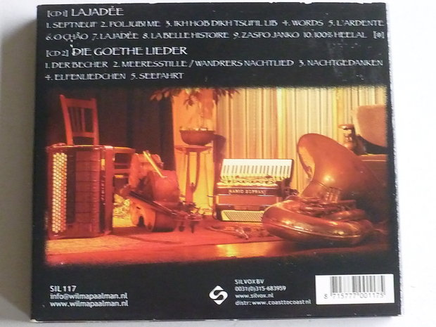 Wilma Paalman & Laduraya - Lajadee (2 CD) Gesigneerd