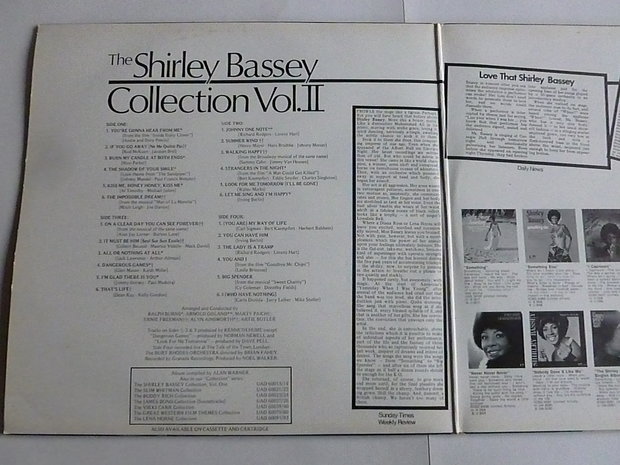 The Shirley Bassey Collection vol. II (2 LP)