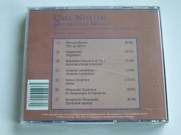 Carl Nielsen - Orchestral Works / Herbert Blomstedt