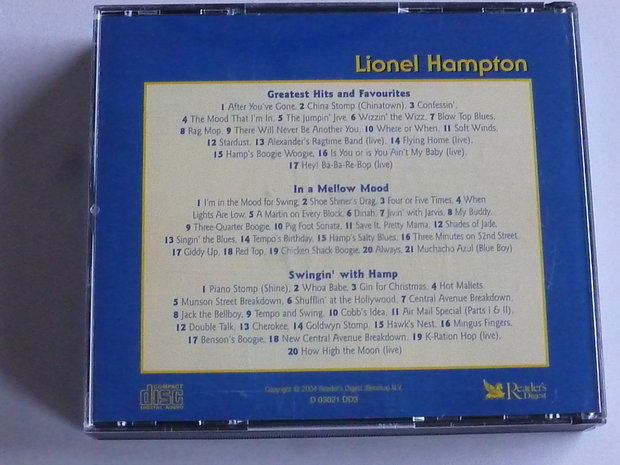 Lionel Hampton - Legends of Jazz (3 CD)