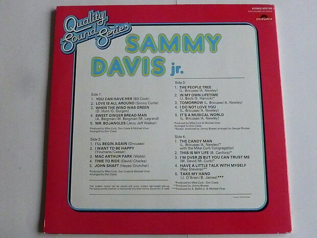 Sammy Davis jr. - Quality Sound Series (2 LP)