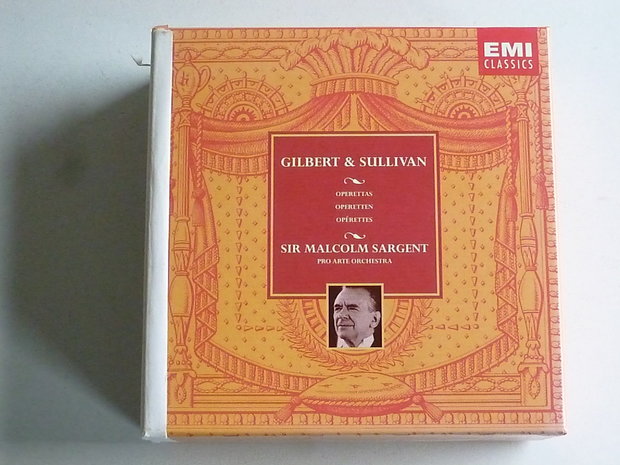 Gilbert & Sullivan - Operettes / Sir. Malcolm Sargent (16 CD)