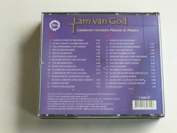 Lam van God - Liederen rondom Passie & Pasen (2 CD)