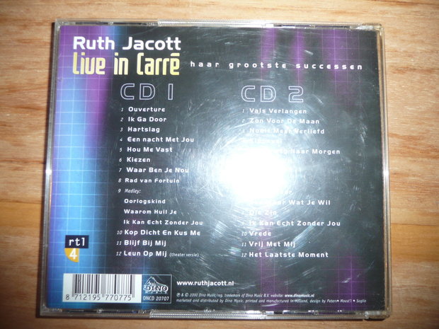 Ruth Jacott - Live in Carre (2 CD)