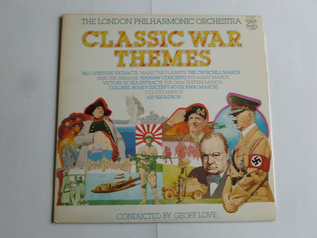 The London Philharmonic Orchestra - Classic War Themes (LP)