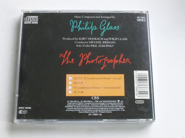 Philip Glass - The Photographer