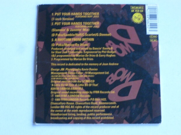 D Mob - Put your hands together (CD Single)