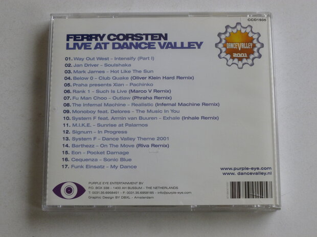 Ferry Corsten - Live at Dance Valley