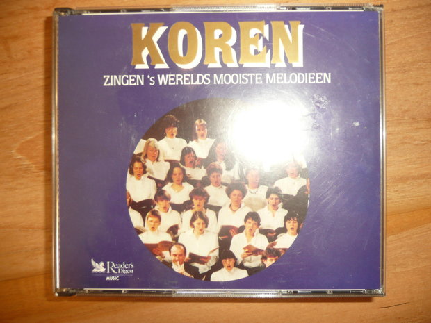 Koren zingen 's werelds mooiste melodieën (5 CD Box)