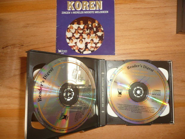 Koren zingen 's werelds mooiste melodieën (5 CD Box)