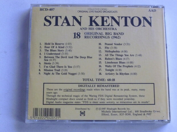 Stan Kenton - 18 Original Big Band Recordings