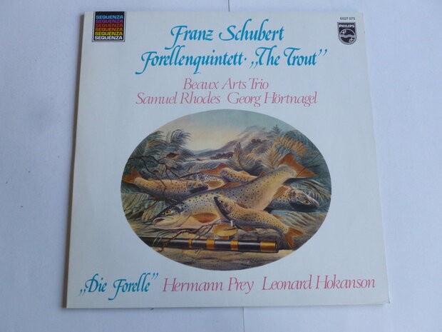 Schubert - Forellenquintett / Beaux Arts Trio, Herman Prey (LP)