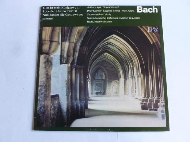 Bach - Gott ist mein konig / Arleen Auger, Peter Schreier (LP)