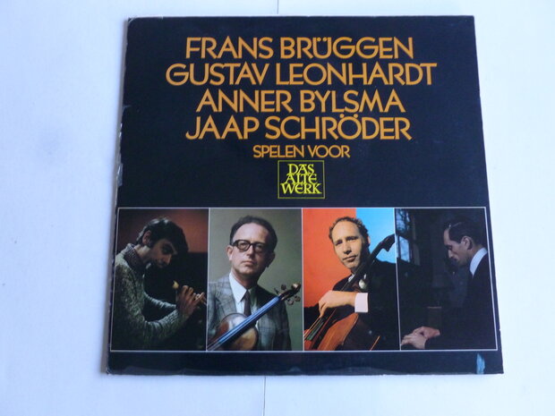 Frans Bruggen, Gustav Leonhardt, Anner Bylsma, Schroder (LP)