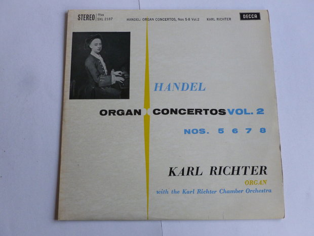 Handel - Organ concertos vol.2 / Karl Richter (LP)