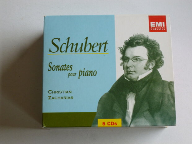 Schubert - Sonates pour Piano / Christian Zacharias (5 CD)