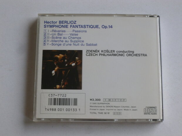 Berlioz - Symphonie Fantastique / Zdenek Kosler (Japan)