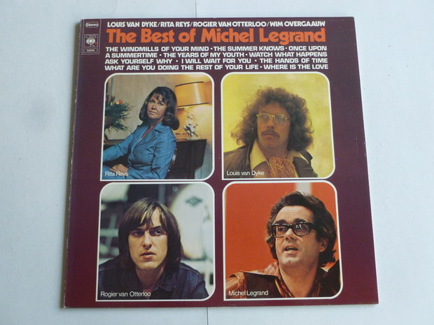 The Best of Michel Legrand - Louis van Dyke, Rita Reys, Rogier van  (LP)