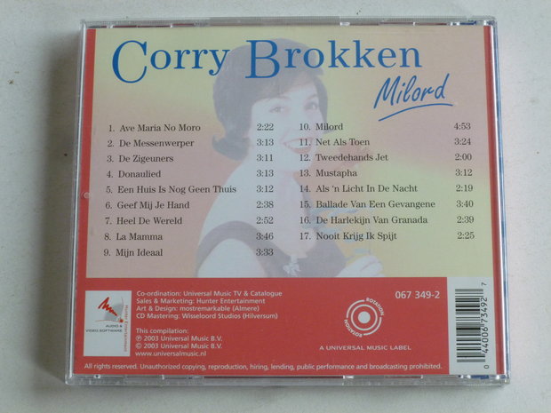 Corry Brokken - Milord