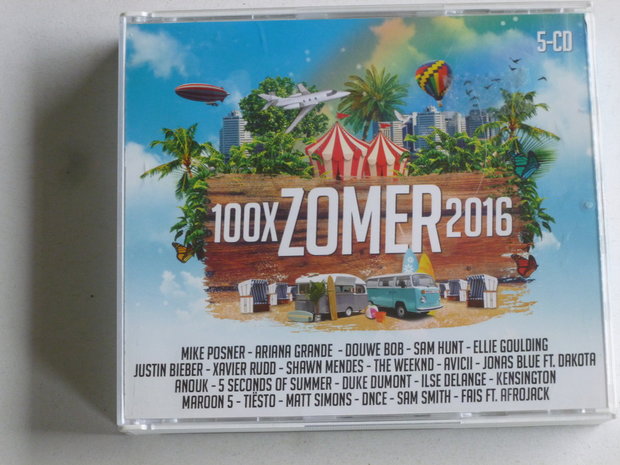 100 x Zomer 2016 (5 CD)