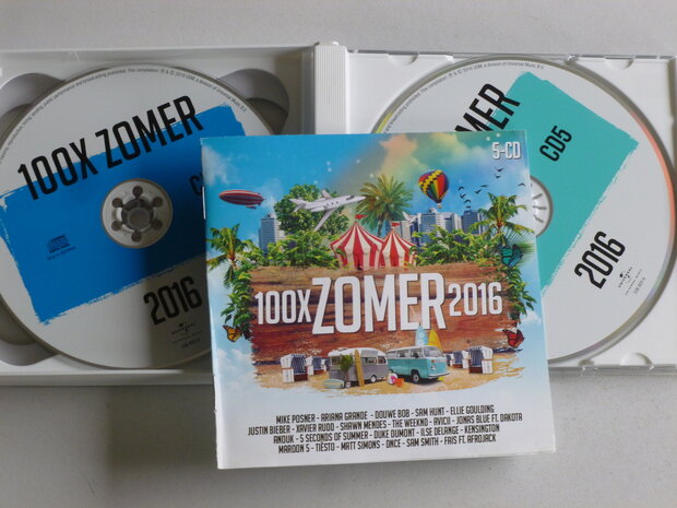 100 x Zomer 2016 (5 CD)