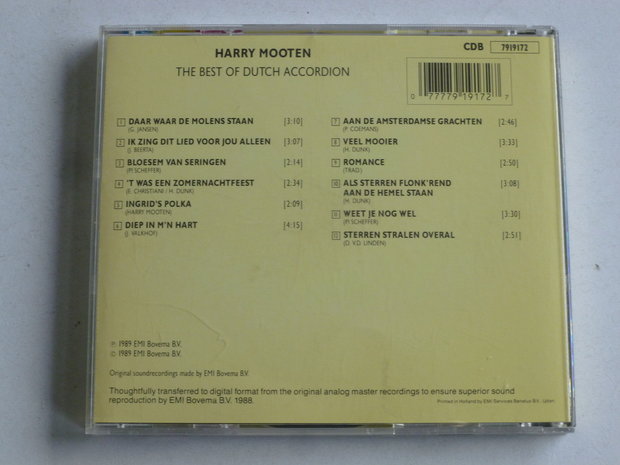 Harry Mooten - The best of Dutch Accordion