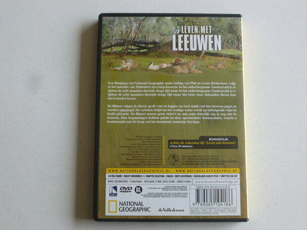 Leven met Leeuwen - National Geographic (DVD)